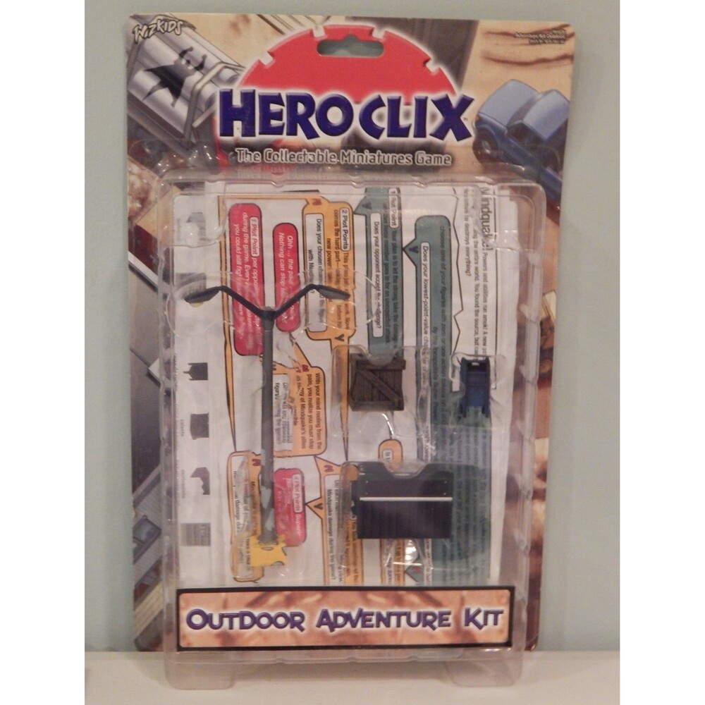 Heroclix Outdoor Adventure Kit NEW Marvel DC Wizkids Collectible Miniatures Game